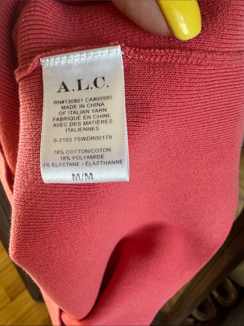 A.L.C Ribbed Maxi Dress - Picture 8 of 8